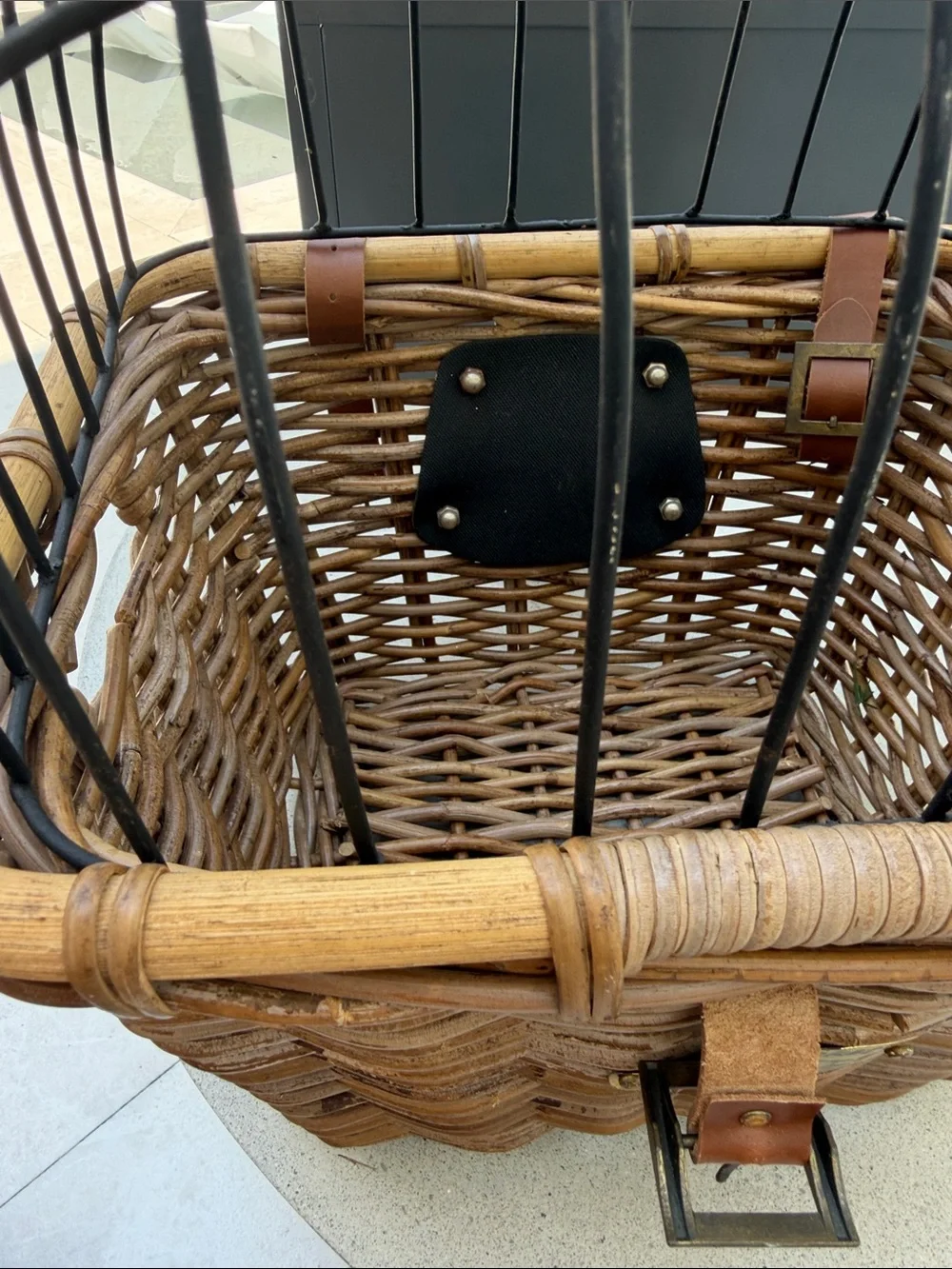 Nantucket bike basket co. Wicker Market Basket bicycle